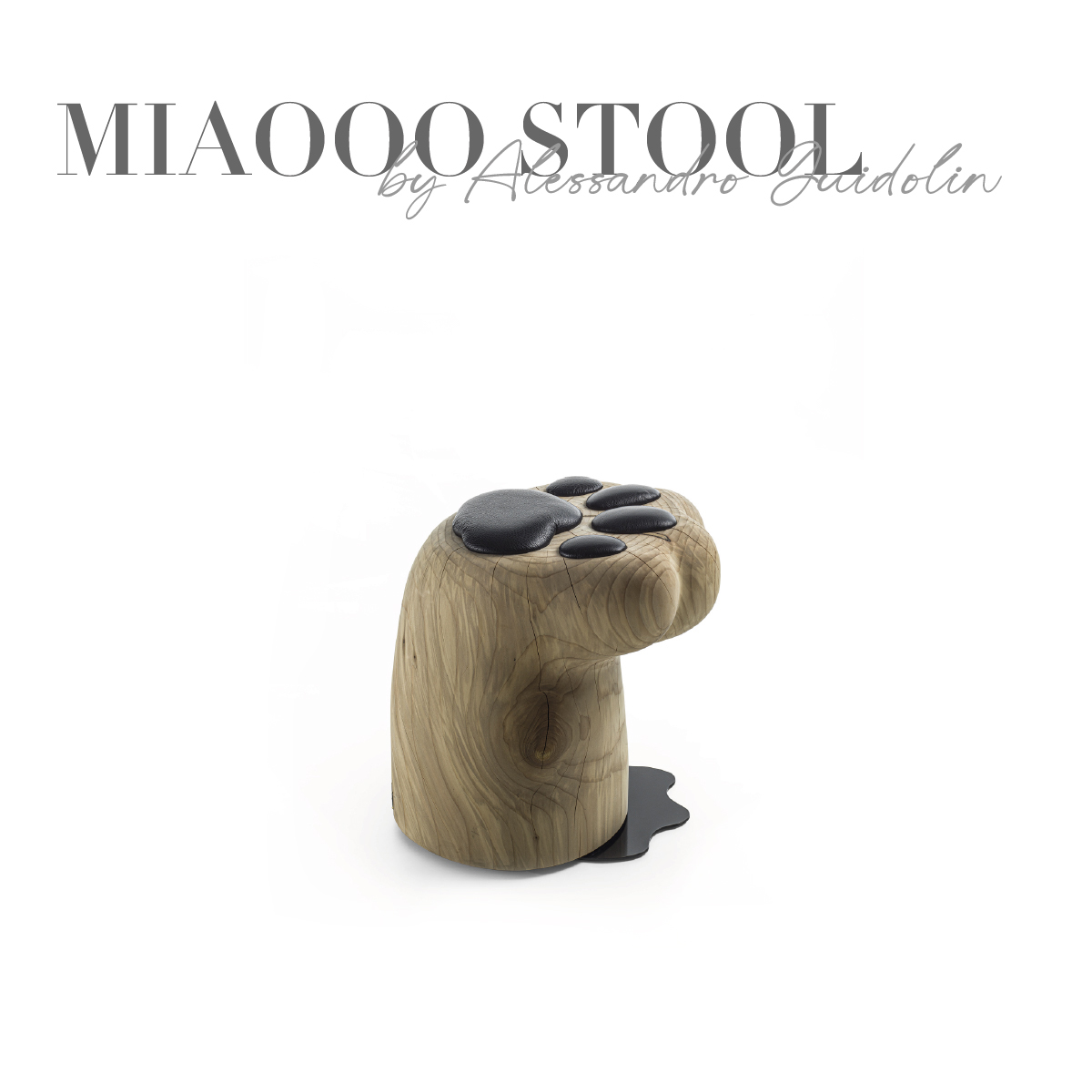 MIAOOO STOOL, by Alessandro Guidolin
