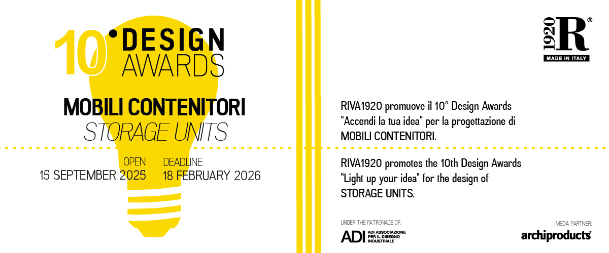 10° Design Awards: nuova scadenza per la consegna dei progetti